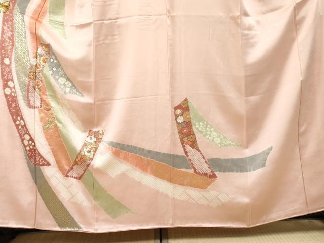 平和屋着物●創業460年・千總　訪問着　正絹　逸品　AABF2997cs