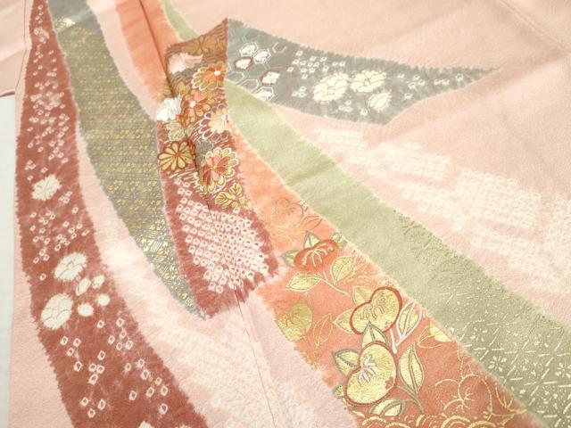 平和屋着物●創業460年・千總　訪問着　正絹　逸品　AABF2997cs