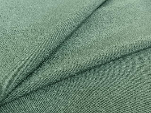 平和屋着物▽上質な色無地　単衣　勿忘草色　正絹　逸品　AABF3762jh