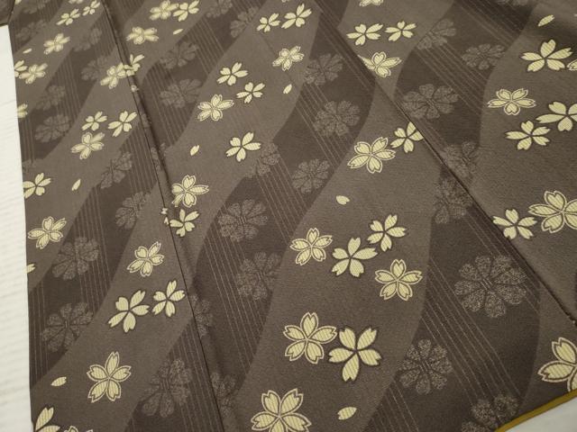 平和屋着物●上質な小紋　舞桜　正絹　逸品　AABF4318cs 平和屋着物○上質な小紋 舞桜 正絹 逸品 AABF4318csの通販はau PAY