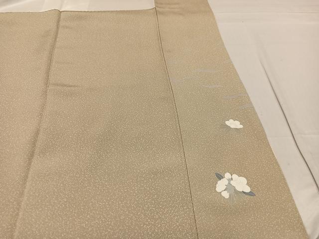 平和屋着物○訪問着 友禅 作家物 鴛鴦枝花文 暈し染め