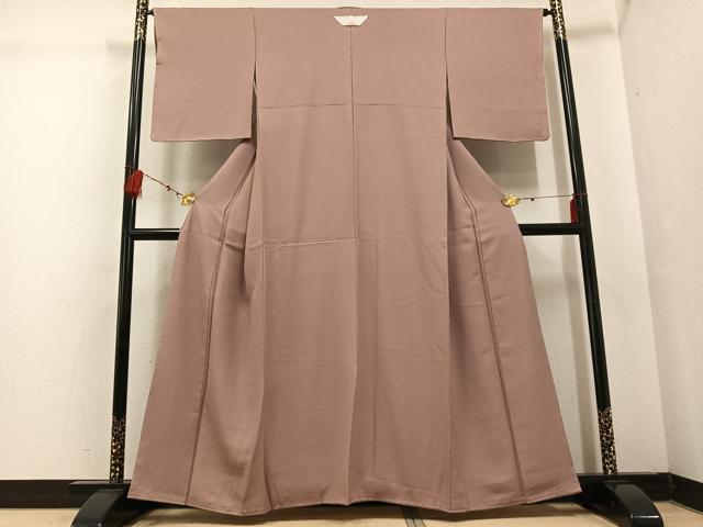 平和屋着物●上質な色無地 赤白橡色 正絹 逸品 未使用 AABF4444ph 平和屋着物●上質な色無地 赤白橡色 正絹 逸品 未使用 AABF4444ph