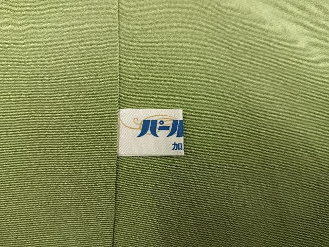 平和屋着物●訪問着　草花文　暈し染め　銀彩　正絹　逸品　AABF4495ph_7