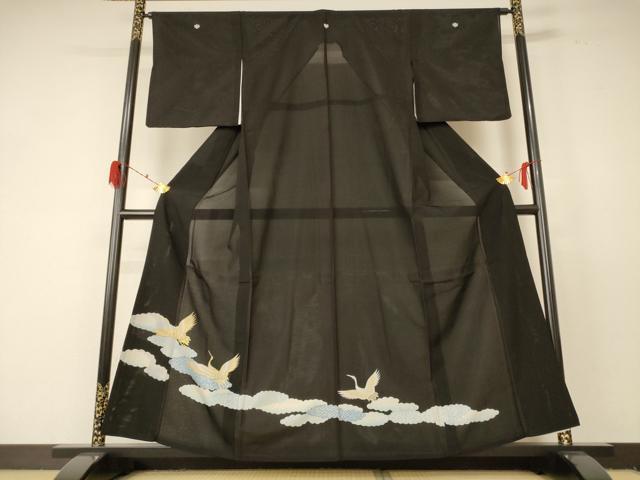 平和屋着物▽本塩沢　単衣　110亀甲　縞　正絹　逸品　AABB1438jh 楽天市場】平和屋着物□極上 本塩沢 単衣 本塩沢絣 110亀甲 唐草文