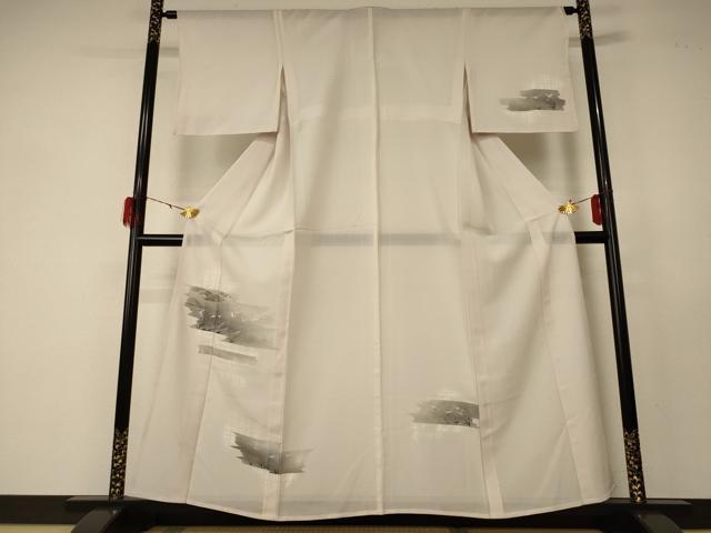 平和屋着物＊夏物　訪問着　絽　花鳥文　正絹　逸品　AABF5086jd