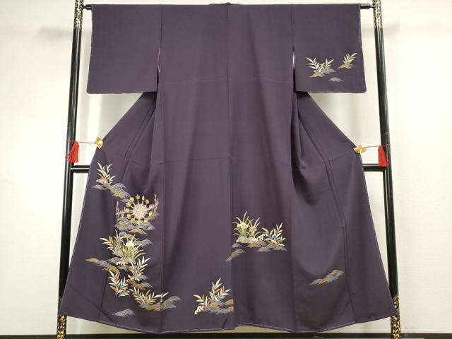 平和屋着物●訪問着　友禅　槌車文　金糸　金彩　正絹　逸品　未使用　AABF5199cs 21,060円