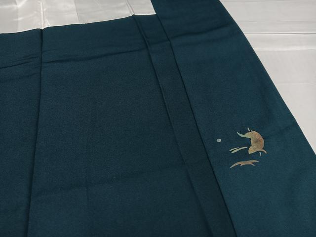 平和屋着物●訪問着　芝兎　暈し染め　金彩　正絹　逸品　AABF5354ph_6