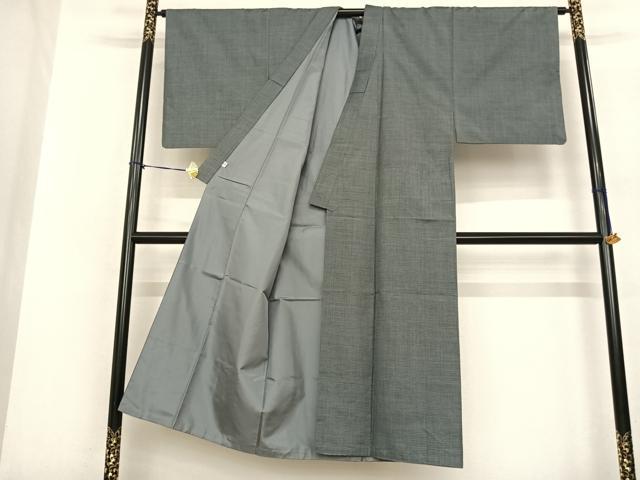 平和屋着物○男性 本場大島紬 アンサンブル 手織 100亀甲 総詰め 柊田