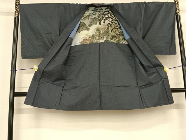平和屋着物○男性 男柄の最高峰 西郷柄 西郷絣 本場大島紬