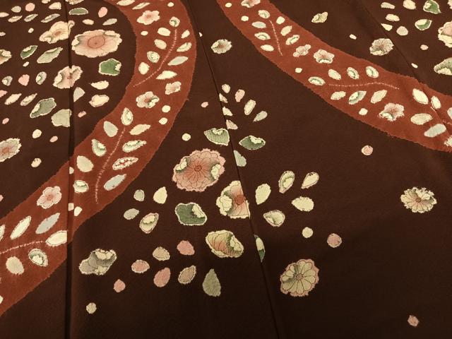 平和屋着物●訪問着　辻が花　正絹　逸品　AABF5521fy_3
