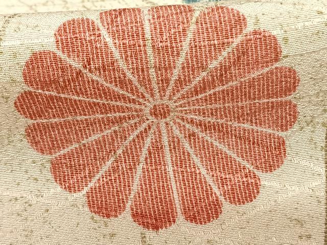 平和屋着物▽訪問着　単衣　草花文　正絹　逸品　AABF5590fy_5