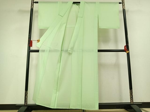 平和屋着物＊夏物　色無地　絽　夏虫色　洗える着物　AABF5709fy_2
