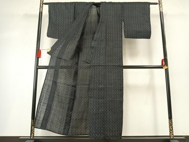 平和屋着物＊夏物　重要無形文化財　本場宮古上布　琉球絣　苧麻　逸品　AABF5743fy_2