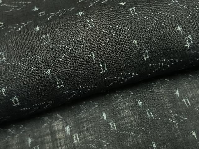 平和屋着物＊夏物　重要無形文化財　本場宮古上布　琉球絣　苧麻　逸品　AABF5743fy_4