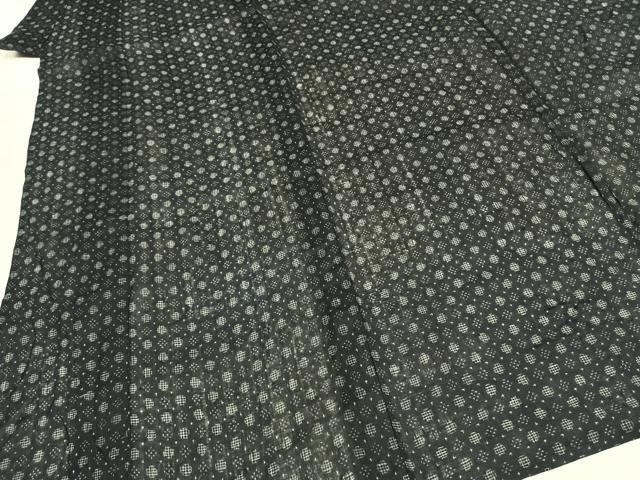 平和屋着物＊夏物　重要無形文化財　本場宮古上布　幾何学文様　苧麻　逸品　AABF5746fy 平和屋着物＊夏物 重要無形文化財 本場宮古上布 幾何学文様 苧麻 逸品