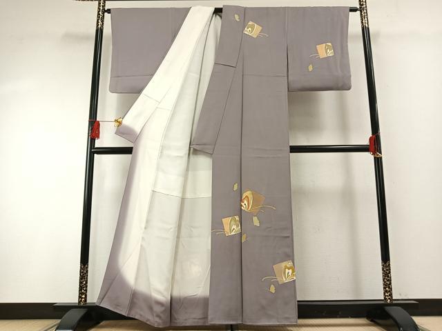 平和屋着物●訪問着　駒刺繍　色紙舞蝶文　金彩　正絹　逸品　AABF5970fy 楽天市場】平和屋着物○銀座きしや 訪問着 駒刺繍 吉祥花文 金彩 正絹