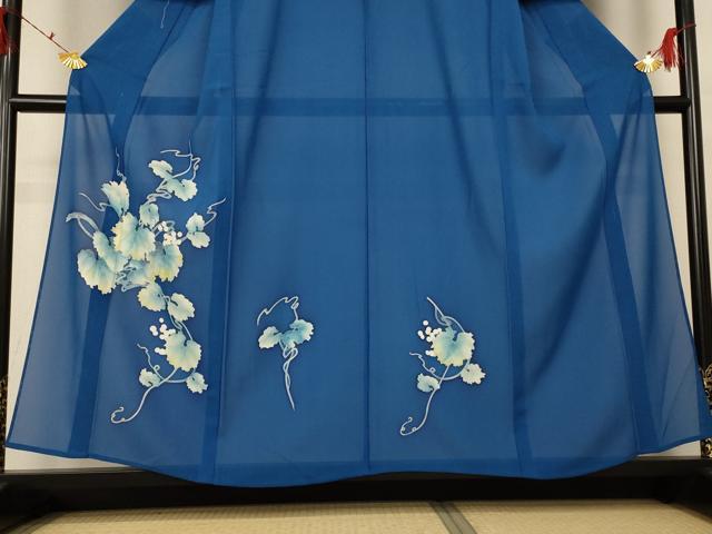 平和屋着物＊夏物　訪問着　絽　蔦の葉文　正絹　逸品　未使用　AABF6859jd_2