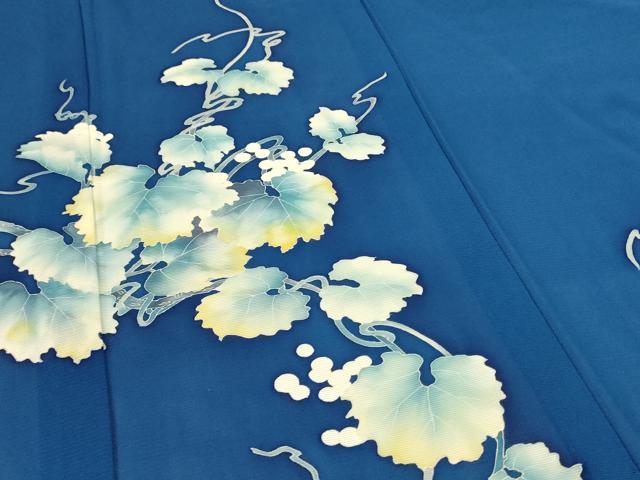 平和屋着物＊夏物　訪問着　絽　蔦の葉文　正絹　逸品　未使用　AABF6859jd_3
