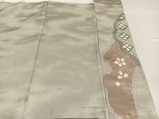 平和屋着物●訪問着　絞り　舞花文　金彩　正絹　逸品　AABF6984ph 平和屋着物○訪問着 絞り 舞花文 金彩 正絹 逸品 AABF6984ph