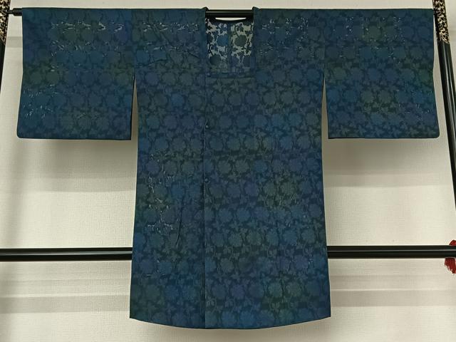 平和屋着物●上質な小紋　雪輪重ね文　正絹　逸品　DABB9721du 平和屋着物○上質な小紋 雪輪重ね文 正絹 逸品 DABB9721duの通販はau