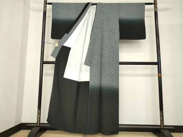 平和屋着物●訪問着　霞文　暈し染め　洗える着物　未使用　AABF8991ck_1