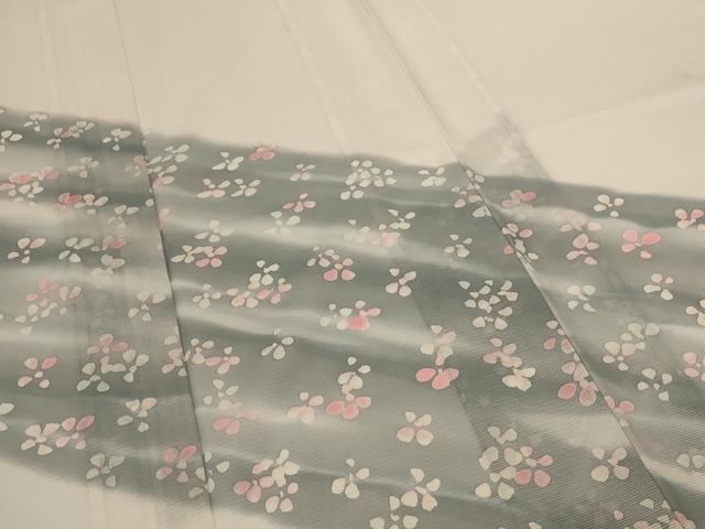平和屋着物＊夏物　訪問着　絽　舞花文　洗える着物　AABF9463jd_3