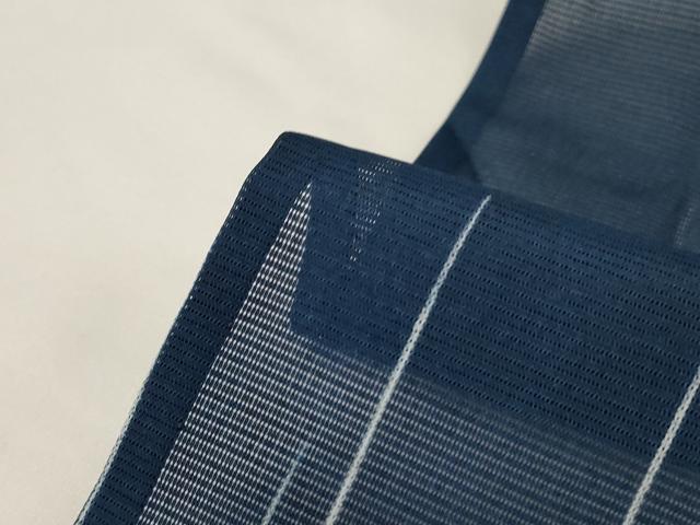 平和屋着物＊夏物　小紋　絽　舞葉文　洗える着物　AABF9469jd_5