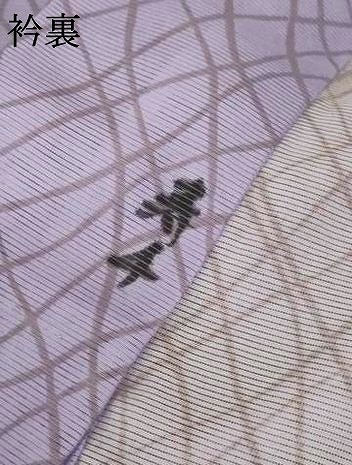平和屋着物＊夏物　色留訪問着　絽　芝文　洗える着物　AABF9500jd_7