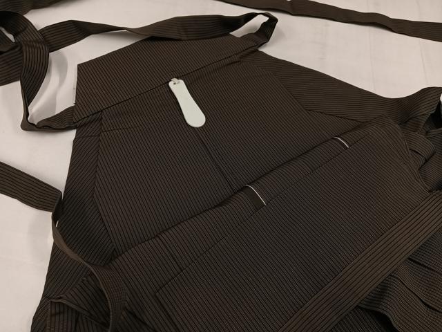 平和屋着物●男性　馬乗り袴　縞　正絹　逸品　AABF9529ph_3