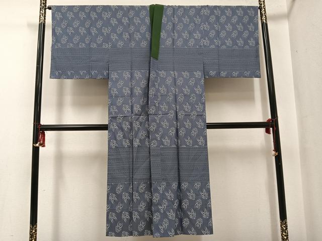 平和屋着物●男性　長襦袢　無双仕立て　隈取　正絹　逸品　AABF9556ph