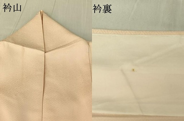 平和屋着物▽訪問着　単衣　刺繍　草花文　正絹　逸品　AABG0210jh_6