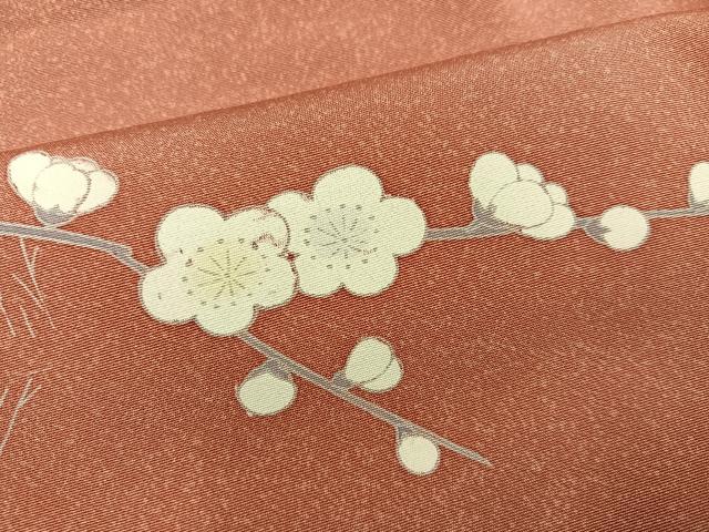 平和屋着物●訪問着　友禅　枝花文　正絹　逸品　AABG0423ph_5