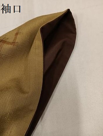 平和屋着物●上質な紬　琉球絣文様　正絹　逸品　AABG0456ph_6