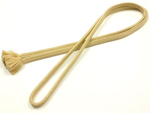 平和屋着物●極上　有職組紐道明　帯締め　冠組　蜂蜜色　宮内庁御用　国立博物館御用　東京芸術大学御用 　逸品　AABG0662ay_1