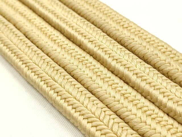 平和屋着物●極上　有職組紐道明　帯締め　冠組　蜂蜜色　宮内庁御用　国立博物館御用　東京芸術大学御用 　逸品　AABG0662ay_2