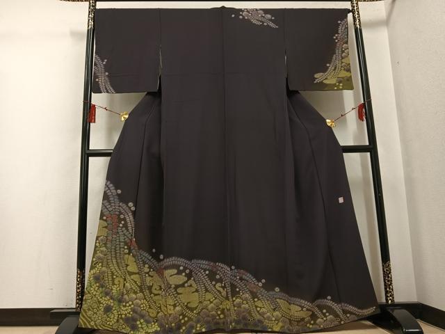平和屋着物●十日町　名門　滝泰謹製　訪問着　絞り　辻が花　暈し染め　正絹　逸品　AABG1080ph 2026年最新】滝泰朧染めの人気アイテム - メルカリ