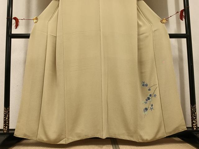 平和屋着物●人間国宝・羽田登喜男　色留袖　楓文　正絹　逸品　AABG1090ph_2