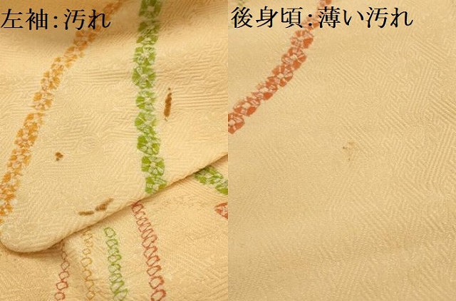 平和屋着物■上質な小紋　総絞り　流水文　正絹　逸品　AABG1181sx