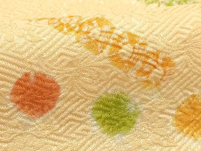 平和屋着物■上質な小紋　総絞り　流水文　正絹　逸品　AABG1181sx