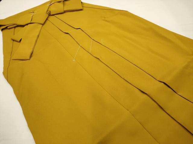 平和屋着物■女性　行灯袴　金色　洗える着物　AABG1329sx