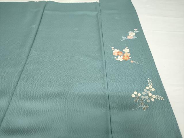 平和屋着物●訪問着　花篭文　暈し染め　正絹　逸品　未使用　AABG2639ck_7