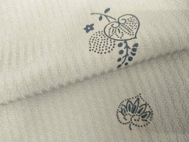 平和屋着物●訪問着　印伝　葵　正絹　逸品　AABG2762cs_5