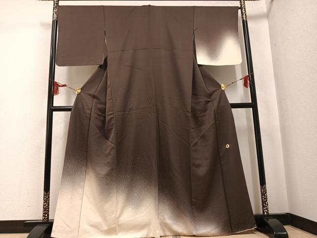 n*s様 渡辺雪三郎　訪問着 平和屋着物○ジャパンオートクチュール 渡辺雪三郎 訪問着 霞文 暈し