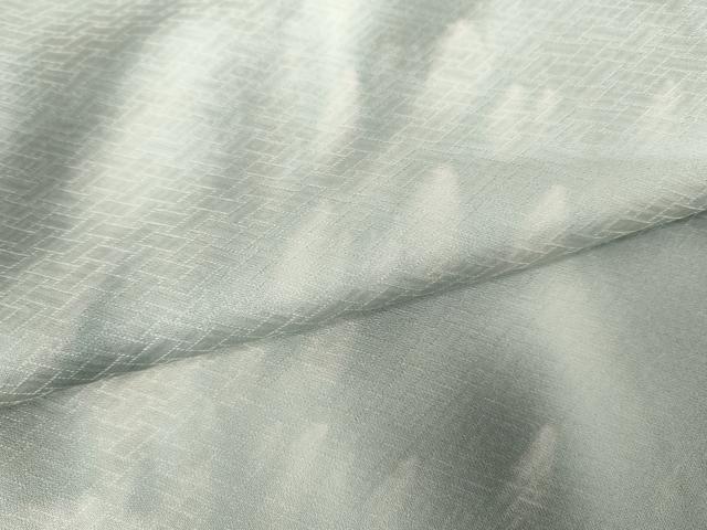 平和屋着物●染色家 岩浅公展　小紋　霞流水文　暈し染め　正絹　逸品　AABG3519cs_3