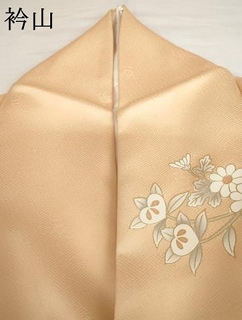 平和屋着物●訪問着　駒刺繍　枝花文　金彩　正絹　逸品　AABG3626cs_8