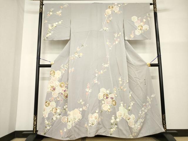 平和屋着物＊夏物　小紋　絽　縞　洗える着物　DABA4497az 平和屋着物＊夏物 小紋 絽 縞 洗える着物 DABA4497azの通販はau PAY