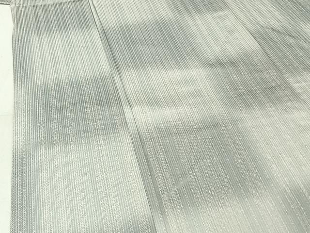 平和屋着物▽上質な小紋　単衣　縞　暈し染め　正絹　逸品　AABG3744jh_3