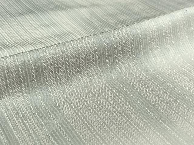平和屋着物▽上質な小紋　単衣　縞　暈し染め　正絹　逸品　AABG3744jh_5
