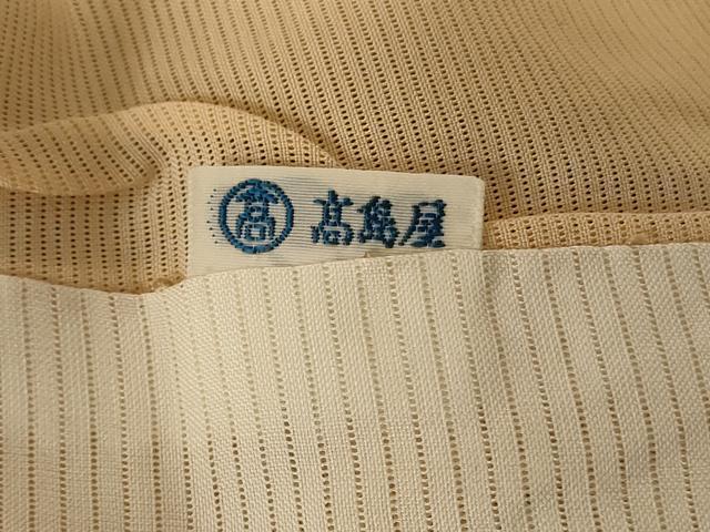平和屋着物＊夏物　訪問着　絽　刺繍　草花文　暈し染め　金彩　高島屋扱い　ロング丈　正絹　逸品　AABG3867jd_6
