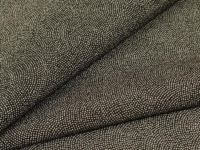 平和屋着物＊夏物　江戸小紋　変わり絽　作家物　鮫小紋柄　ロング丈　正絹　逸品　AABG3917jd